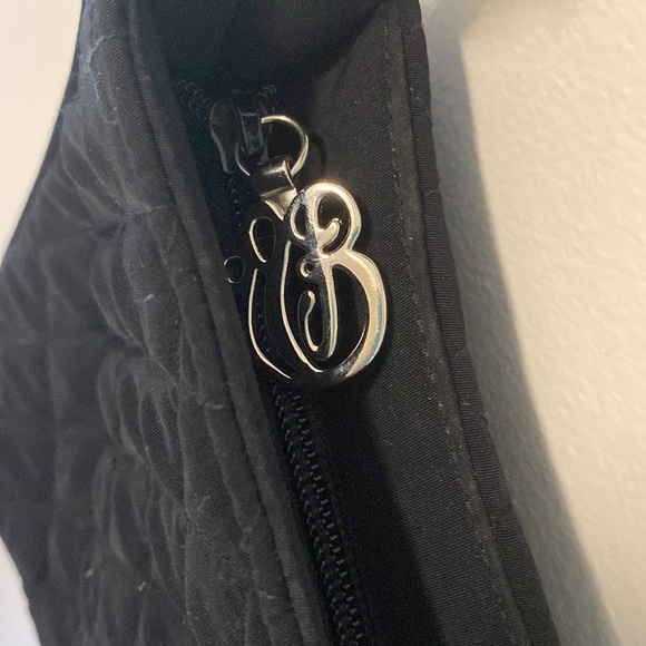 Vera Bradley black quilted shoulder bag - Picture 3 of 6